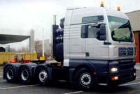 Тяжелый тягач TG-A фирмы «OAF», входящей в концерн «MAN», оборудованный 660-сильным дизелем
