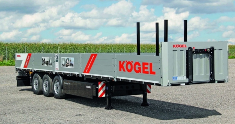 Новый универсальный полуприцеп Kögel Multi