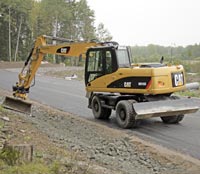 Экскаваторы Caterpillar серии D